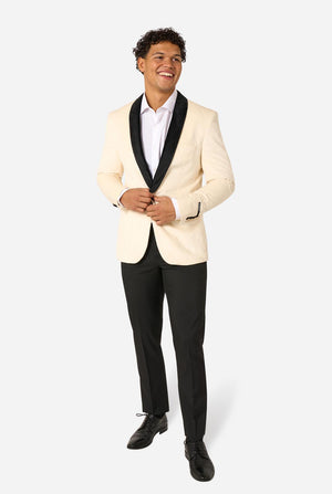 Dinner Jacket - Ivory Champagne