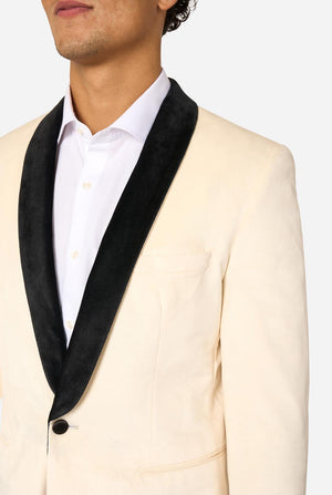 Dinner Jacket - Ivory Champagne