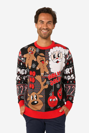 Merry Jinglejoy Christmas Sweater