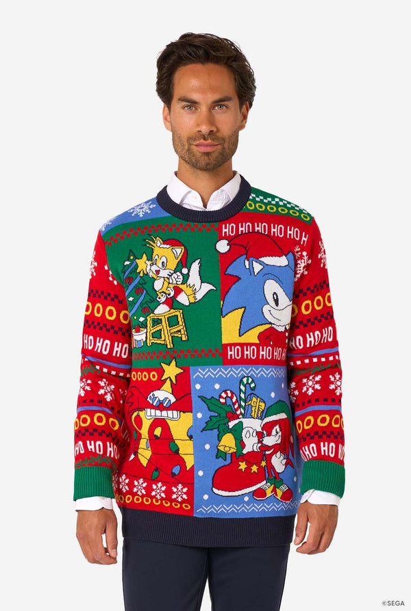 Sonic Christmas Sweater