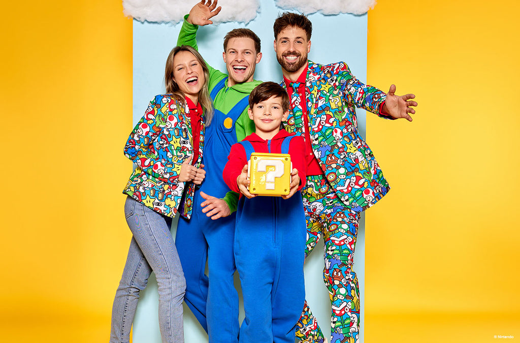 Image with Licensed Super Mario outfits