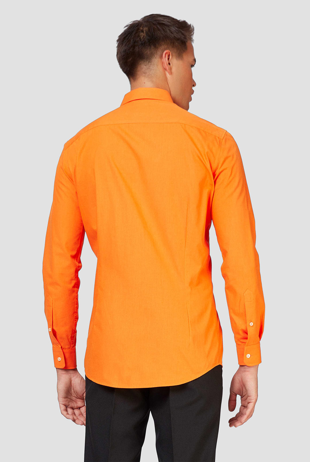 | | Herrenhemd Business Orangefarbenes Hemd OppoSuits